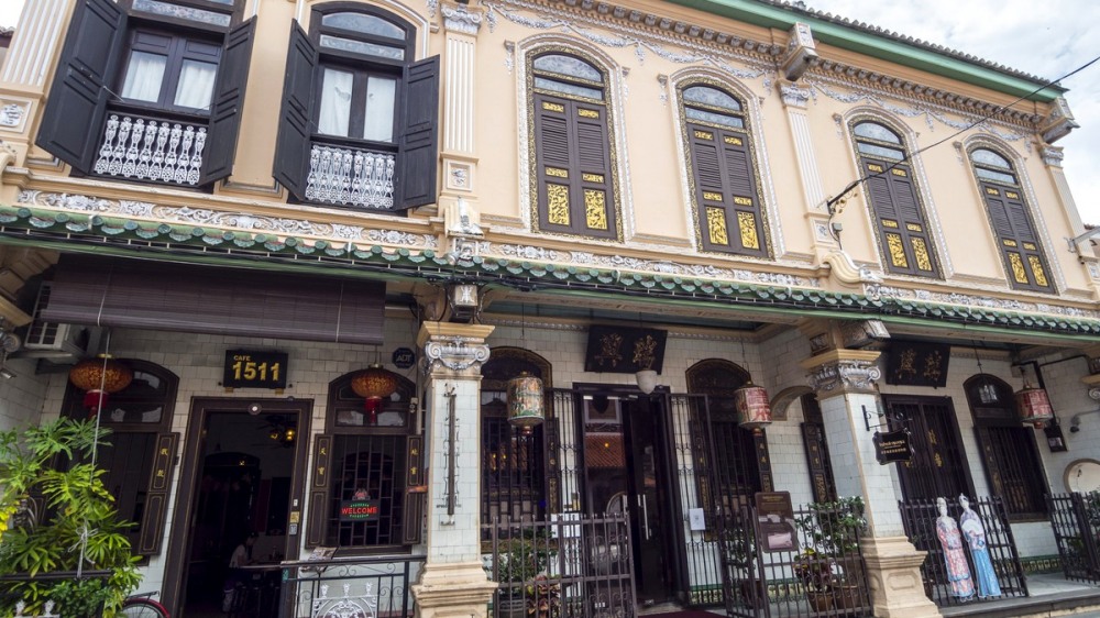 Екскурзии и почивки до Малайзия - Фасадата на Baba & Nyonya Heritage Museum в историческия център на Малака