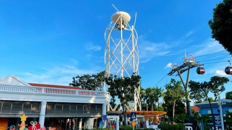 Сингапур - SkyHelix Sentosa – панорамна атракция на остров Сентоса в Сингапур